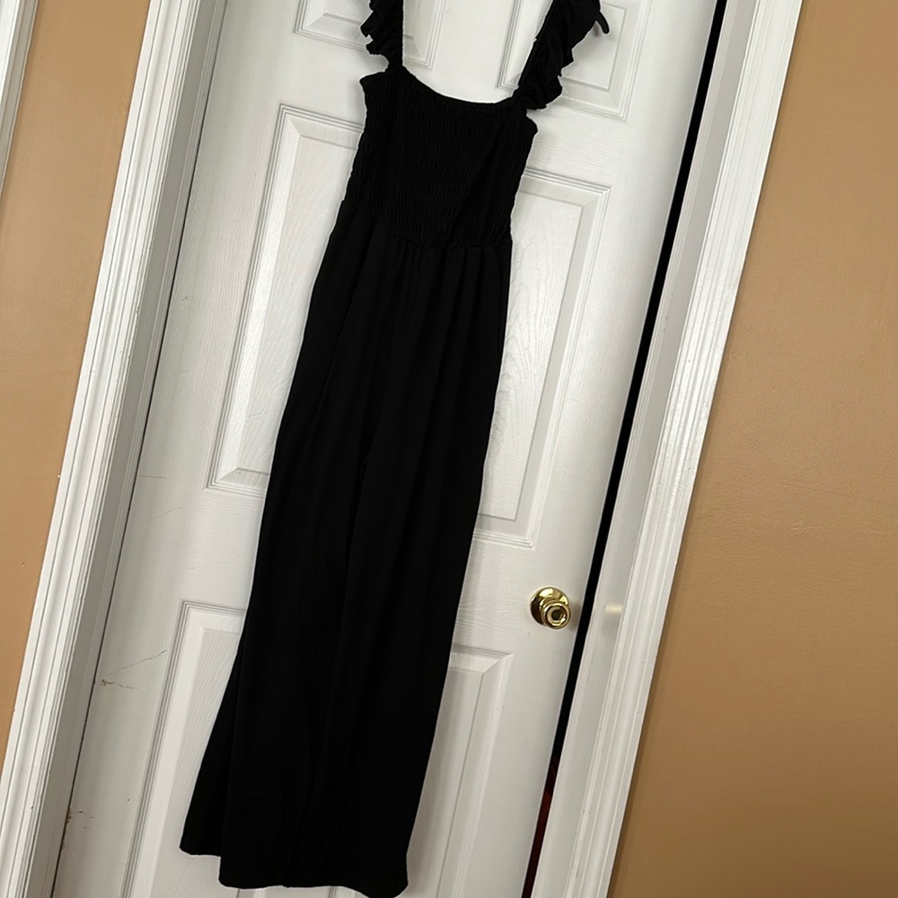 Black jumpsuit